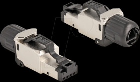 86017 RJ45 plug, field-wireable, Cat.5e, PROFINET