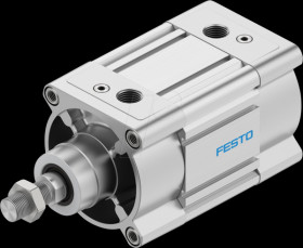 8165656 Standard cylinder, DSBC, dia. 100 mm, M20x1.5, G1/2, D3, PPVA