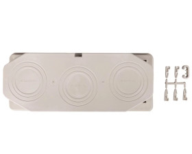 Płyta przepustowa 3xM40/50/63, 80x300mm IP65 do ścianek 300mm Mi FM63 HPL2000133