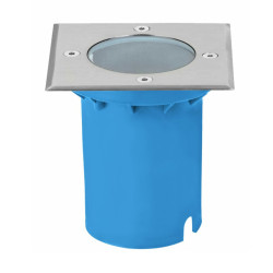 Oprawa dogruntowa GU10 kwadrat max 50W najazdowa