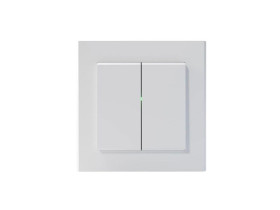 Radiowy przycisk ścienny 2-klawiszowy 4-kanałowy SONATA FW-WSO4 F&F FILIPOWSKI