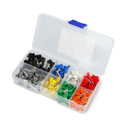 Zestaw tulejek kablowych izolowanych - 400szt.