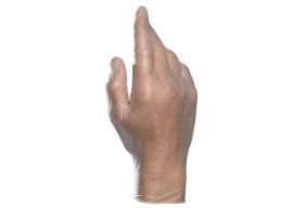 Rękawice jednorazowe, rozm. 8, 100Rękawice szt., kolor: Biały, Mapa