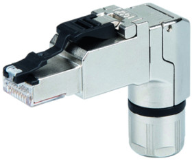 Plug, RJ45, 8 pole, 8P8C, Cat 6A, 100023070