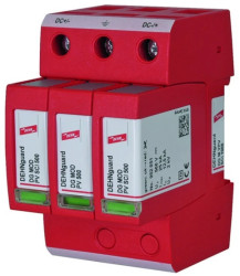 Ogranicznik przepięć C Typ 2 PV 1000V DC 3P 12,5kA 4kV 952510
