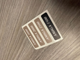 A1500 / A2000 / A2500 keyboard badge