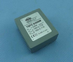 TSPZ-6/006 2x18V/2x0,16A TRAFO PŁ.DRUK