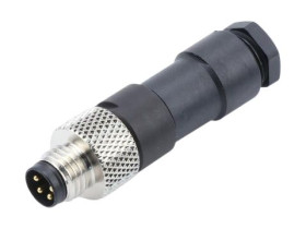 Złącze wielostykowe przemysłowe 4-pinowe M8 Wtyczka Brad from Molex