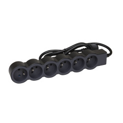 Przedłużacz 1.5m 6 gniazda typ Typ E - gniazdo francuskie Typ E – francuski