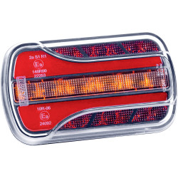 Fristom FT-350 LED Trailer Tail Light Open Cable Ends 12/24/36V DC