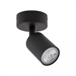 Lampa sufitowa czarna reflektorek na podsufitce TOP BLACK 1 5739 TK Lighting