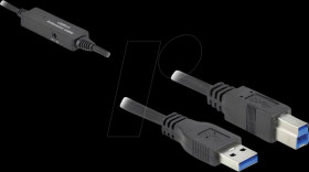 85379 Active USB 3.2 Gen 1 Cable USB Type-A to USB Type-B 5 m