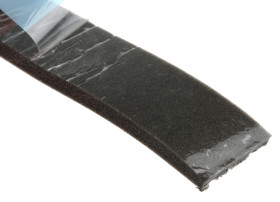 Taśma piankowa grubość 4.0mm szerokość 20.0mm RS PRO Czarny długość 5.0m