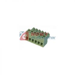 Listwa montażowa TBMF3804R kątowa 4zacisk.żeńska, raster 3.81mm
