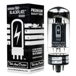 6L6GC-STR BLACKPLATE RCA-Style TAD Premium Selected