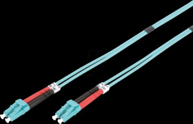 DK-2533-01/3 Fiber Optic Multimode Patch Cord, OM 3, LC / LC