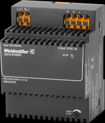 2580240000 Switching power supply for rail mounting, PRO INSTA, 60 W, 12 V,