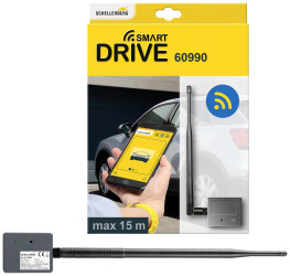 Schellenberg 60990 Otwieracz drzwi z obsługą smartfonem