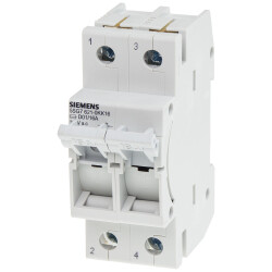 Siemens 5SG76210KK16 SENTRON Switch disconnector Fuse 16A 400V 2-pole
