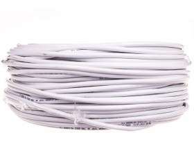 Przewód warsztatowy H05VV-F (OWY) 3x1 biały /100m/