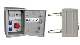 Rozdzielnica Budowlana Na Słup (2X2p+Z, 1X16a/5P) Kanlux...