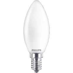 Philips 76339800 LED E14 4.3W Candle Shape Warm White 3.5x9.7cm