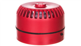 Sygnalizator Akustyczny Rolp 9-28Vdc 102Db Czerwony Płytki 32 Tony Cnbop...