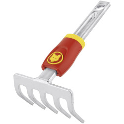 WOLF-Garten 71AIA005650 Mini Rake 8cm Snap &amp; Click Ergonomic Handle