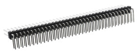 Złącze szpilkowe 72-pinowe raster: 2.54 mm Kąt prosty 2-rzędowe RS PRO Otwór przelotowy Bez osłony