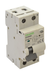 Wyłącznik różnicowo-prądowy z członem nadprądowym C 16A AC