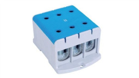 Blok Rozdzielczy - Odgałęźny 3 - Polowy 35-240Mm2 Niebieski Montaż Płaski...