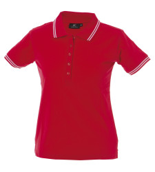 MINORCA RED POLO DONNA M/CORTA