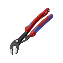 Knipex 87 02 180 T Cobra&#xAE; Hightech Water Pump Pliers &#x2B; Tether 180mm