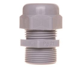 Dławnica kablowa poliamidowa PG21 IP68 V-TEC L PG21 srebnoszara 2024225