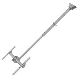 Neomounts CL35-440BL16L TV ceiling mount height-adjustable swivelling tiltable
