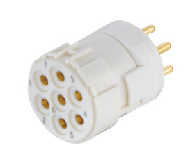Harting 09151072703 Wkładka M23 Łączna ilość styków: 7 1 szt.
