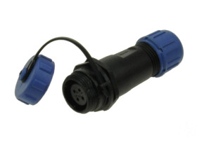 Gniazdo; SP1311C/S4I-C; 4 tory; lutowany; 0,75mm2; 4-6,5mm; SP13; na przewód; IP68; 5A; 200V; Weipu; RoHS; SP1311/S4I-C