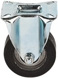 Koło samonastawne średnica kabla 200mm Płyta LAG 450kg wysokość całkowita 249mm