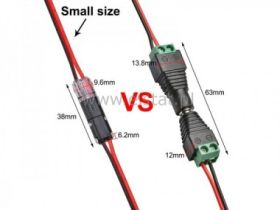 Szybkozłącze do instalacji samoch. LED 2p ( 2szt )
