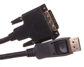 Kabel adapter DisplayPort 1.2 / DVI-D 5m czarny 51963