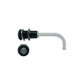 Światłowód do LED, sztywny, kątowy, dł. 50.7mm, Bivar