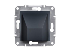 ASFORA Wypust kablowy bez ramki antracyt EPH5500171 SCHNEIDER ELECTRIC