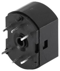 Klosz lampek do przycisku, typ: Podstawa wtykowa do płytki drukowanej, do użytku z: Seria 31