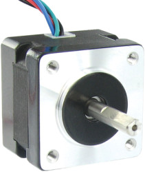 2-phase stepper motor, 48 V (DC), 0.75 A, 7 Ncm, 2700 1/min, BRS2361A070