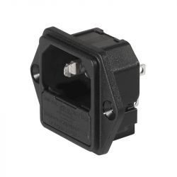 6200.2100 GNIAZDO ZASILAJĄCE, przykręcany z oprawą bezpiecznikową (1 bezpiecznik)