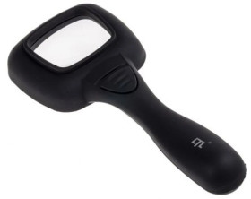 Szkło powiększające, typ: Lupa podświetlana, powiększenie: 4