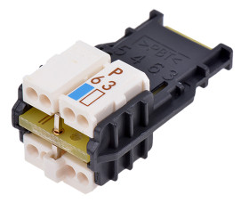 Organizer do przewodów Telegartner RJ45 do użytku z: MFP8: Wtyk RJ45 i przewody PROFINET AWG24/1-AWG22/1,