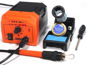 Stacja wypalarka do drewna skóry WEP 939-II 20elementów