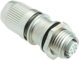 Gniazdo Din 4 -pinowe Żeński Montaż na kablu