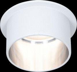 93384 Recessed light Gil, 1 x 6 W, 470 lm, 2700 K, matt white/iron